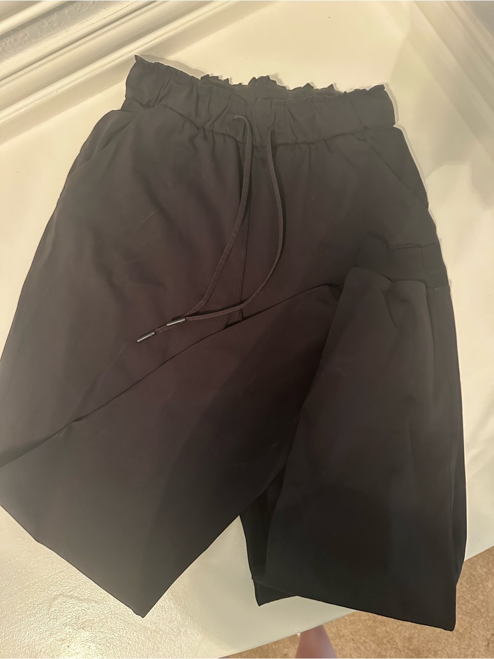 Black Lululemon joggers